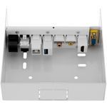 Caja de conectividad multimedia para pared o mesa HDMI, 2xUSB, 2xRJ45 Cat.6, VGA, Jack 3.5mm y RCA - VZ09500 - 02