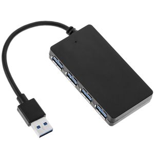 Concentrador USB 3.0 con 4 puertos USB A hembra.