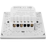 Interruptor inteligente táctil regulable en color blanco compatible con Google Home, Alexa y IFTTT - AN12300 - 09