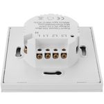 Interruptor inteligente táctil triple en color blanco compatible con Google Home, Alexa y IFTTT - AN12200 - 09