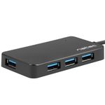 Hub USB tipo A 3.0 de 4 puertos negro Natec Moth NHU-1342 - NT36200 - 02