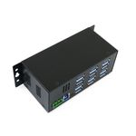 Concentrador USB 3.0 industrial de 12 puertos AH - UU02500 - 01