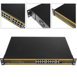 Switch PoE de red 10/100/1000 Mbps IEEE802.3af/at para rack 19" de 18 puertos y 1 SFP - RA07900 - 02