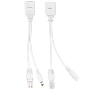 Kit de adaptador pasivo UTP inyector POE de 15 cm Lanberg AD-POE-0015-W