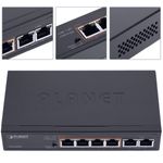 PoE-Switch 10/100Mbps IEEE802.3af RACK10 (2UTP+4PoE) - RA07200 - 02