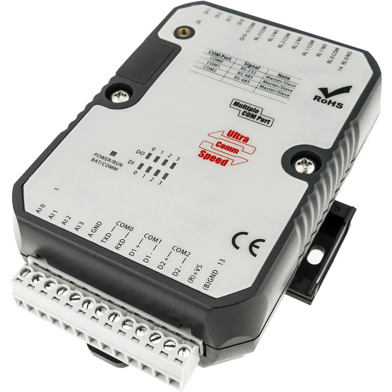 Controlador PLC de relé con 4 entradas analógicas 4 entradas y salidas digitales - TJ08100 - 01